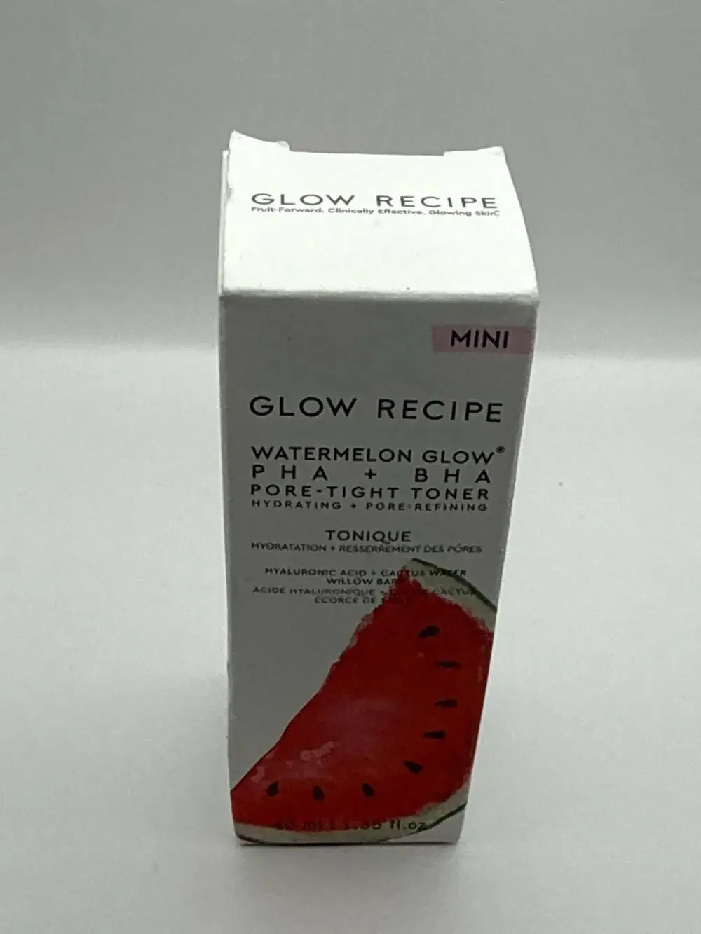 Glow Recipe Watermelon Glow PHA + BHA Pore-Tight Toner Mini 40ml 1.35 fl oz